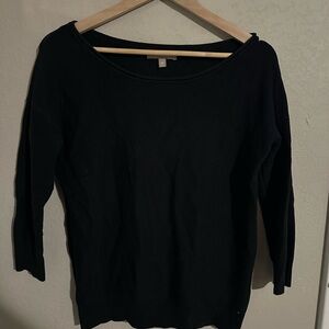 Banana Republic Black Crew Neck Sweater